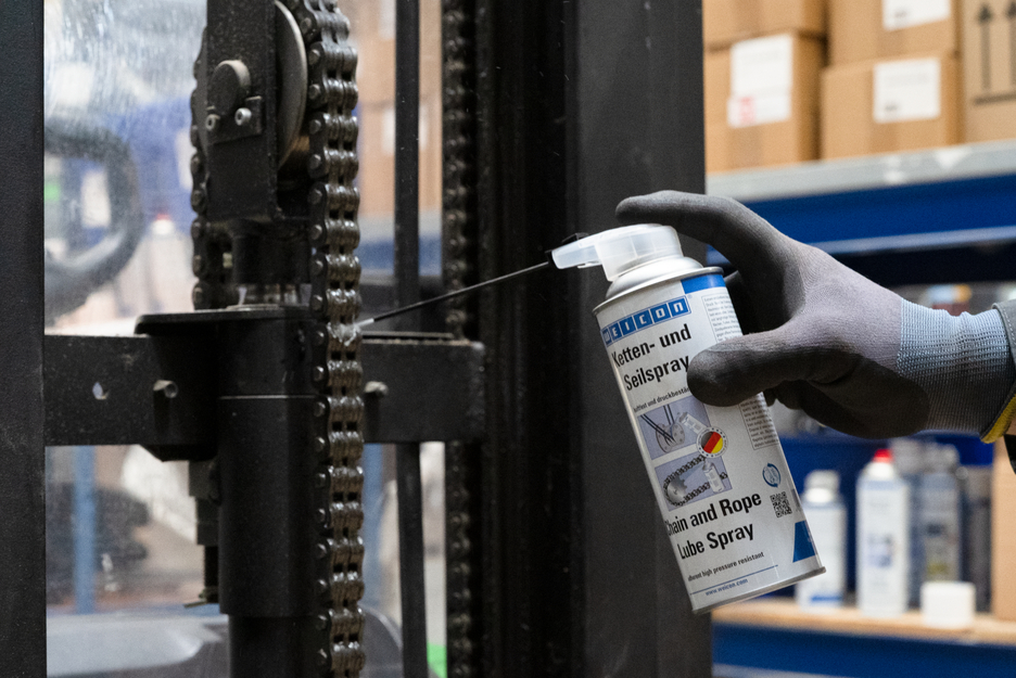 Spray Lubrifiant pour Chaînes et Câbles | Lubrifiant adhésif transparent