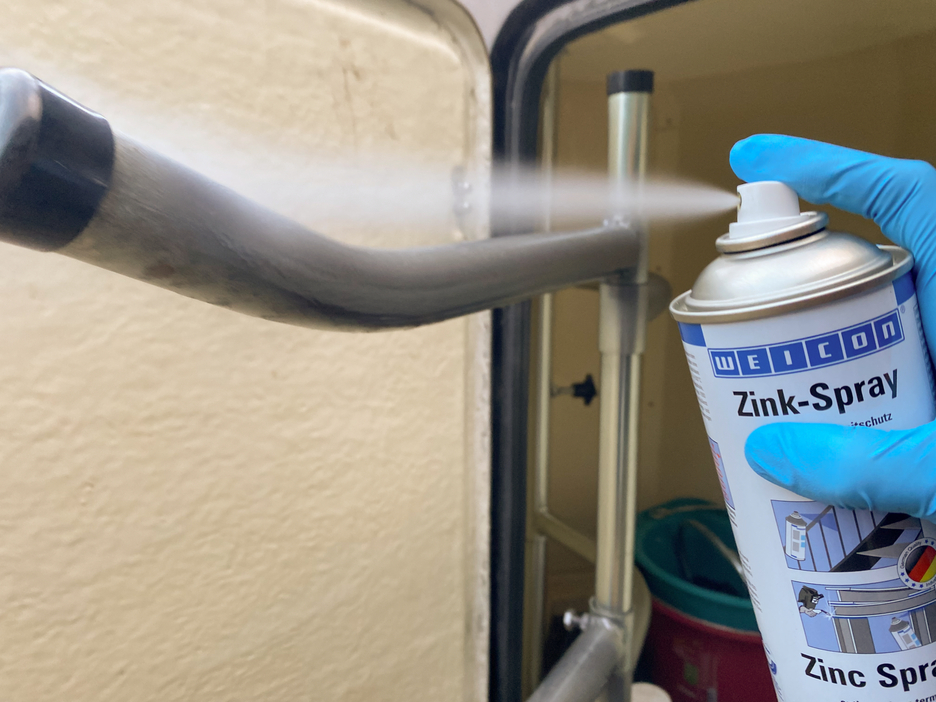Spray Zinc | protection cathodique contre la corrosion avec autorisation pour le secteur alimentaire