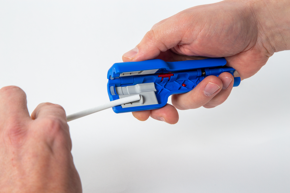 Coax-Stripper No 1 F Plus - geschikt voor Mini of midi coaxkabels