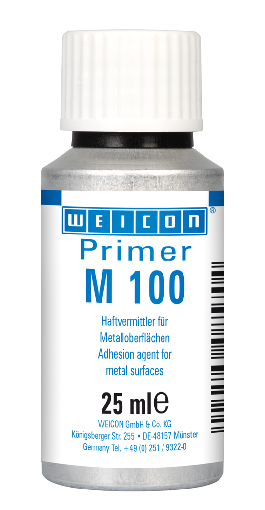 Primaire M 100 | Agent d’adhérence pour les surfaces métalliques non-absorbantes