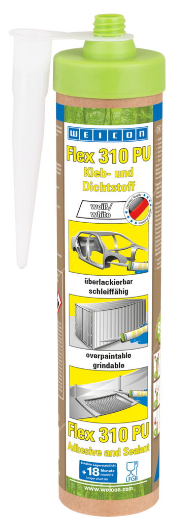 Flex 310 PU Polyuréthane | Scellant adhésif à élasticité permanente à base de polyuréthane