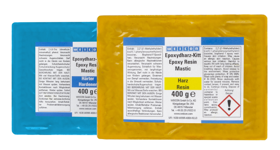 Epoxyharskit | kneedbare universele reparatiemassa