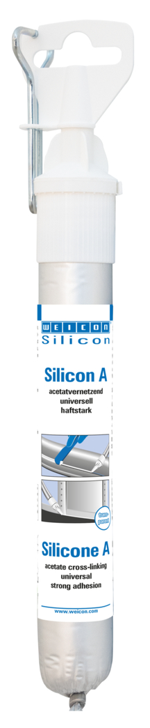 Silicone A | mastic d'étanchéité réticulant à l'acétate et fongicide