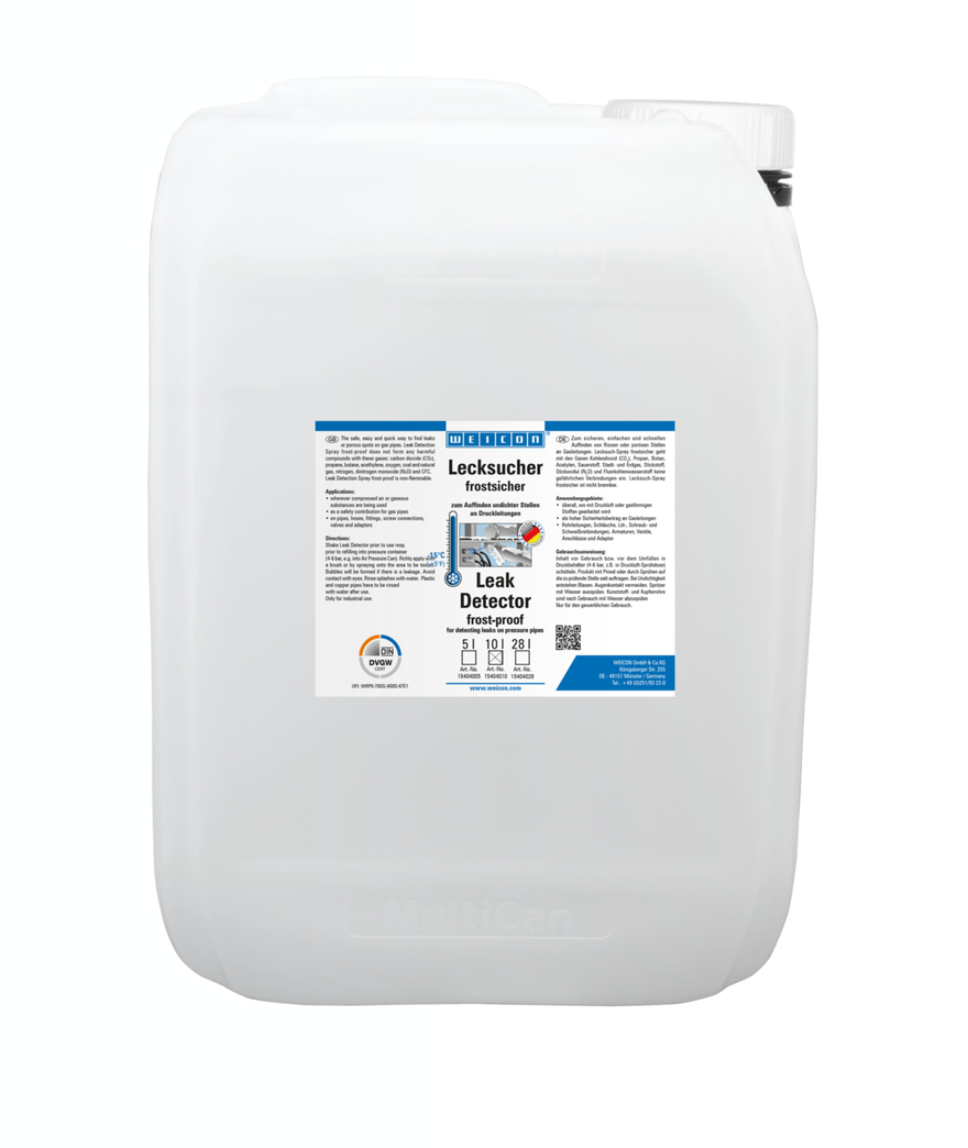 Détecte-Fuites ingélif | pour détecter les fissures sur les conduites sous pression jusqu'à -15 °C