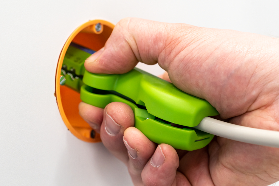 Quadro stripper No. 16 Green Line | Duurzaam afbijtgereedschap I Multifunctionele afbijtgereedschap I Werkbereik afbijt 0,5 - 6,0 mm² I Afbijt 8 - 13 mm Ø