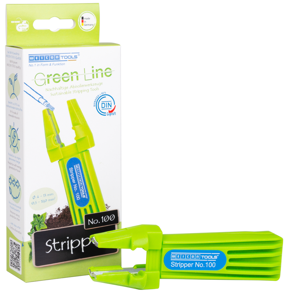 Quadro stripper No. 100 Groene lijn
