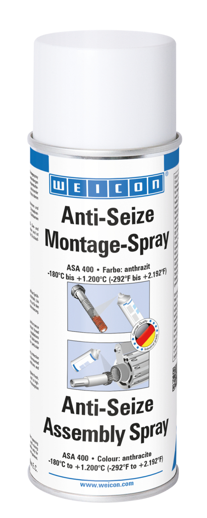 Anti-Seize Standaard ASA 400 | Montage spray met smeermiddel en losmiddel