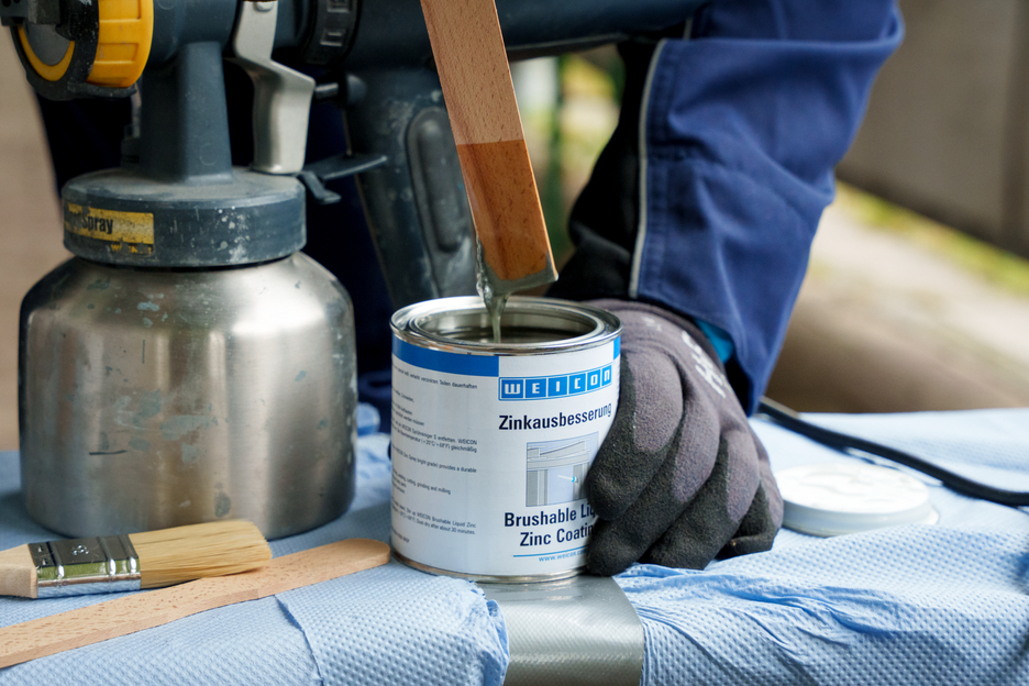Peinture Zinc pour Retouches | Protection anticorrosion des surfaces galvanisées