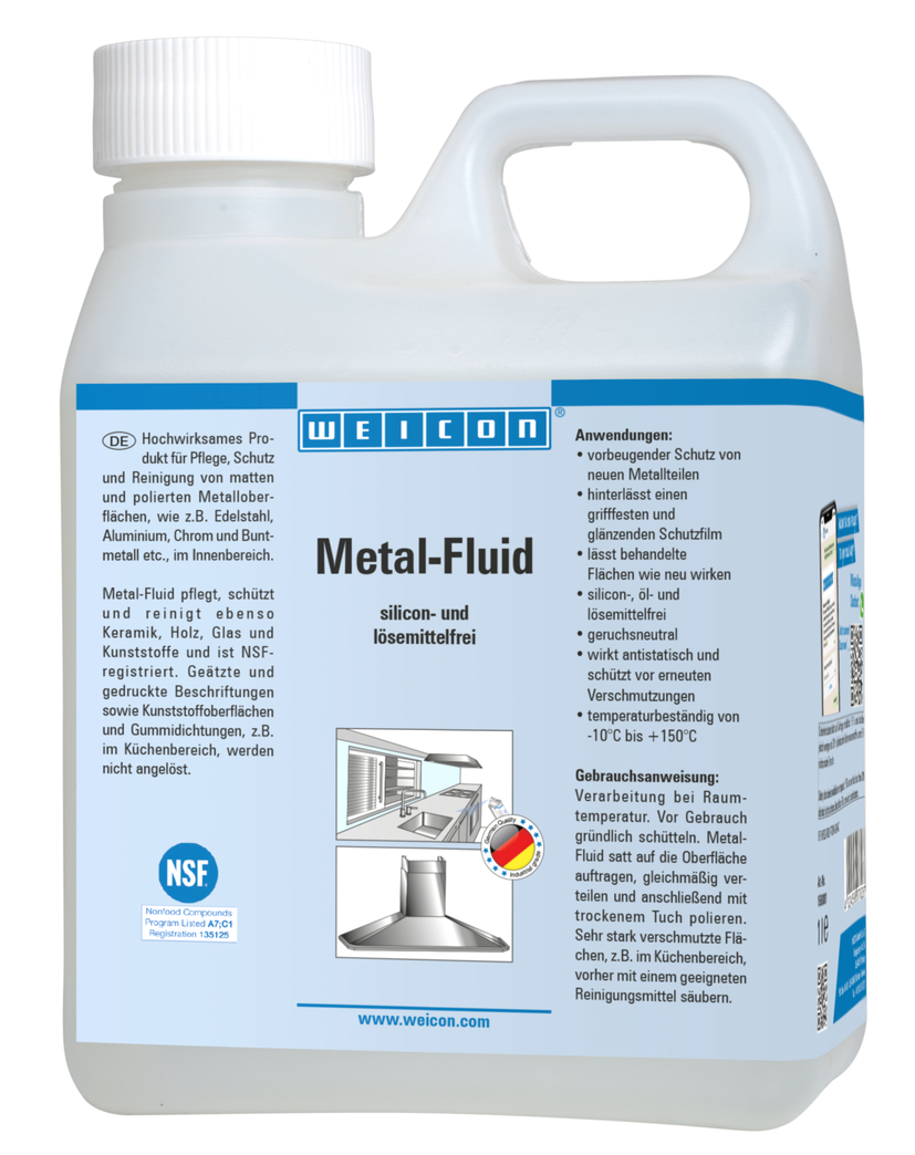 Metal-Fluid | Oplosmiddelvrije onderhouds- en beschermingsemulsie voor metalen
