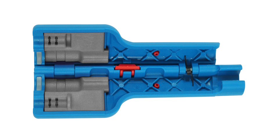 Dénude-câbles coaxiaux No. 1 F Plus – pour câbles coaxiaux mini ou midi | pour dégainer et dénuder les câbles coaxiaux, aide au dévissage incluse