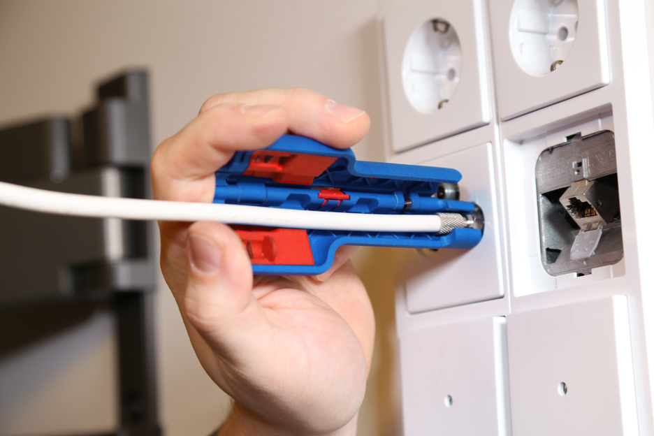 Coax-Stripper No 1 F Plus - geschikt voor F-draaistekkers
