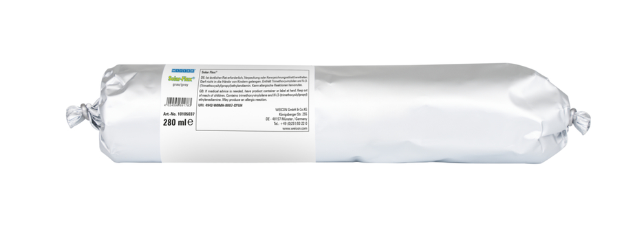 Solar-Flex® Polymère Hybride | Scellant adhésif résistant aux intempéries pour le domaine solaire, à base de MS-polymère