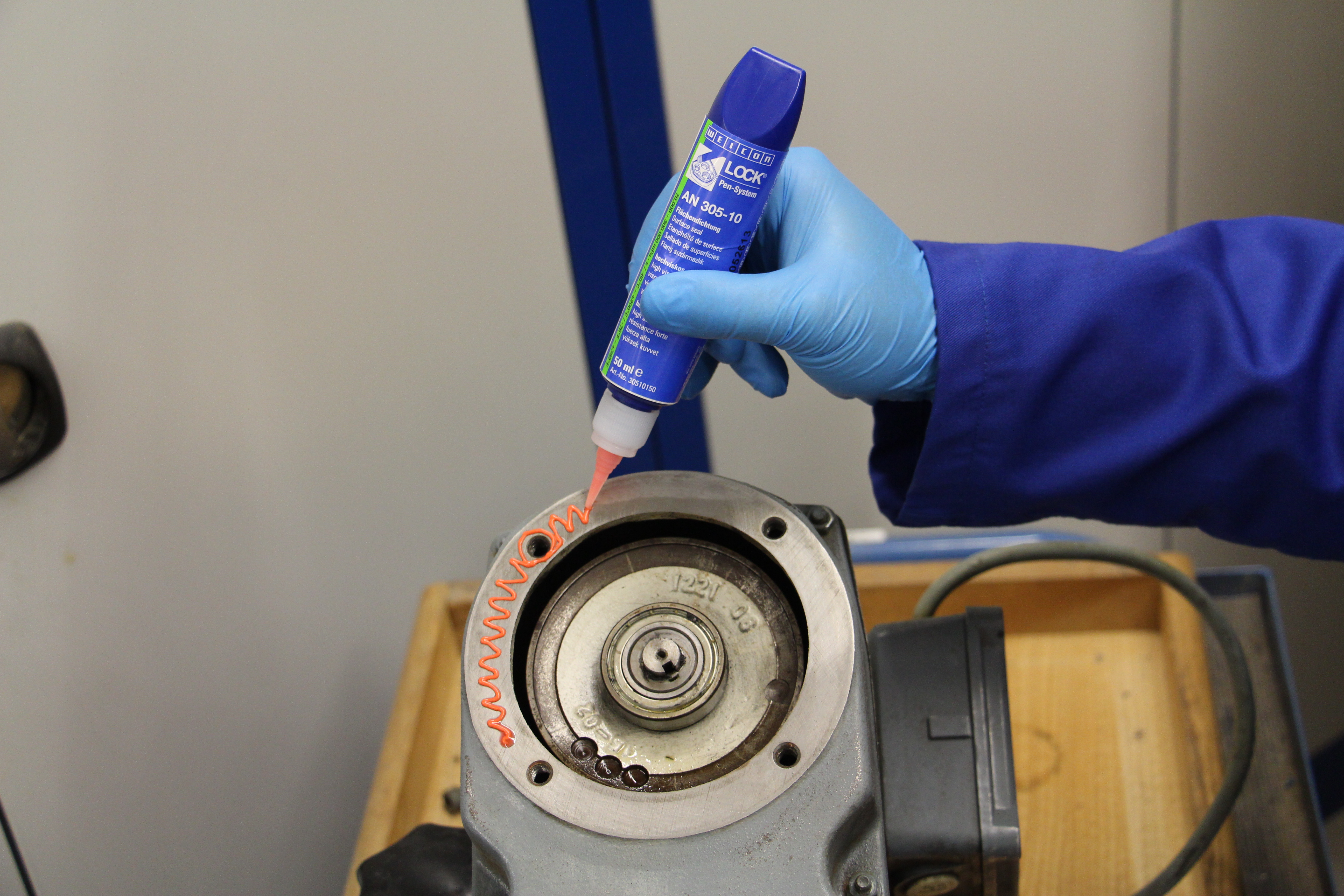 WEICONLOCK® AN 305-10 | Voor het afdichten van flenzen, hoge sterkte, hoge viscositeit, BAM getest
