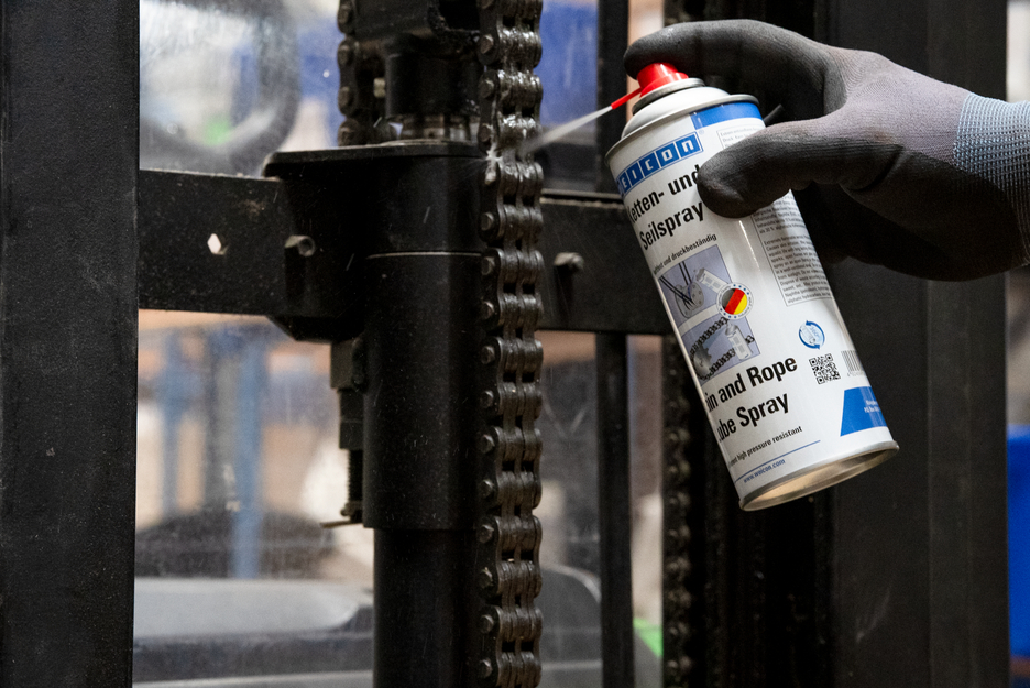 Spray Lubrifiant pour Chaînes et Câbles | Lubrifiant adhésif transparent