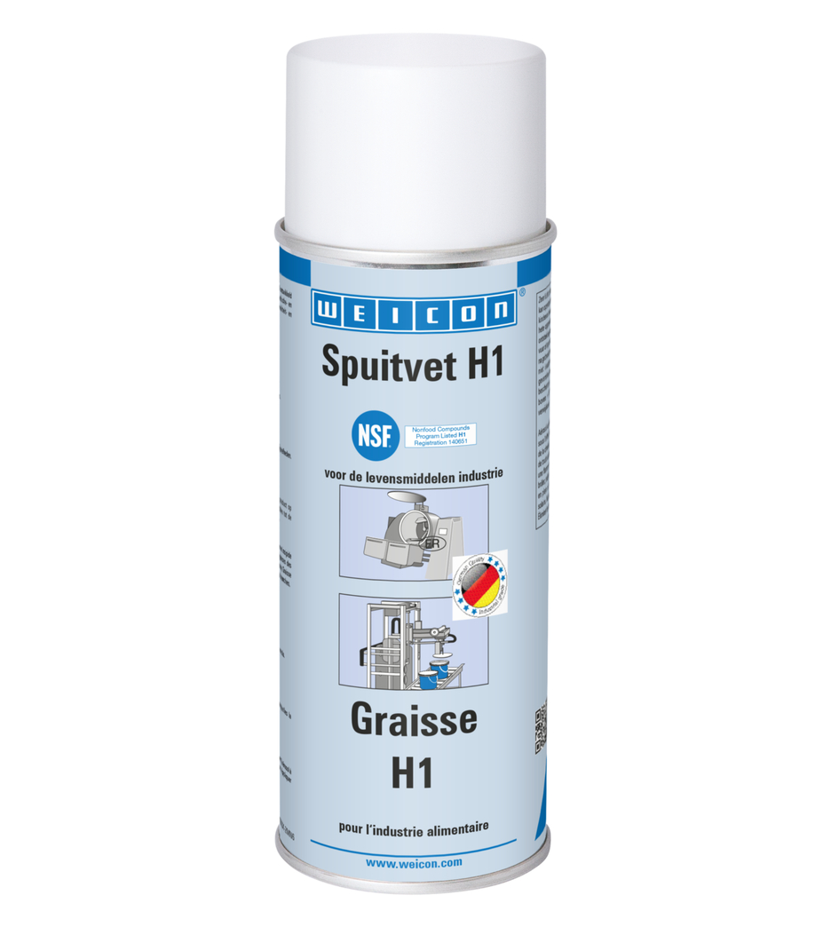 Spray Graisse H1 | Lubrifiant pour le secteur alimentaire NSF H1