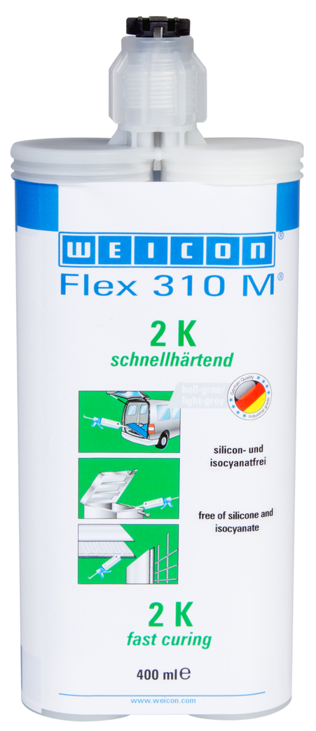 Flex 310 M® 2 K | Elastische lijm op basis van hybride polymeer, snelle uitharding