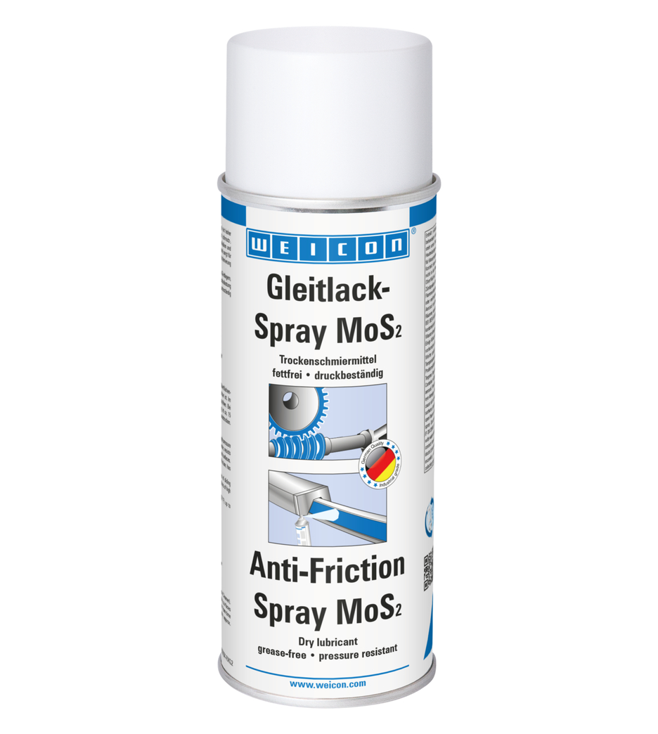 Vernis Antifriction à Cicler MoS2 | Lubrifiant sec