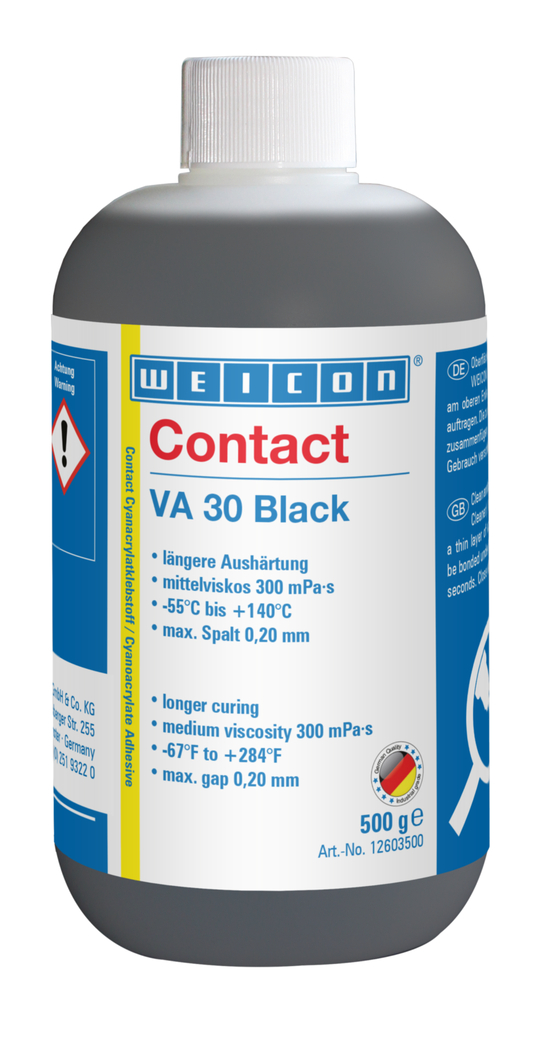 VA 30 Zwart Cyanoacrylaatlijm