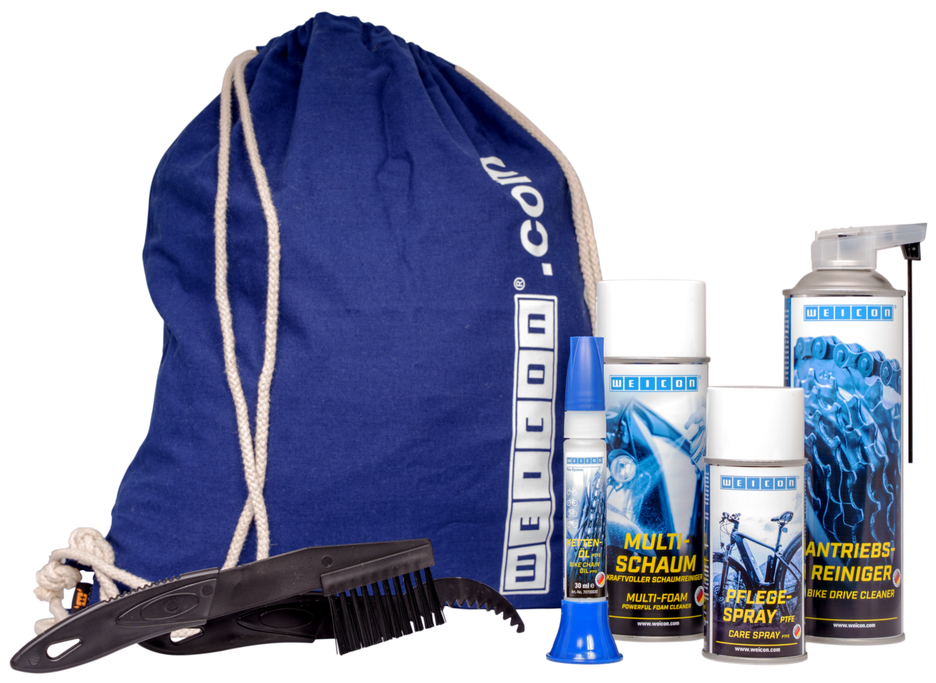Kit d’entretien pour vélo, 4 pièces | pour tous types de vélos