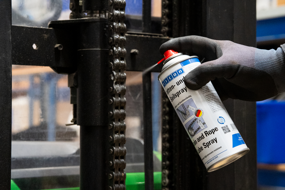 Spray Lubrifiant pour Chaînes et Câbles | Lubrifiant adhésif transparent