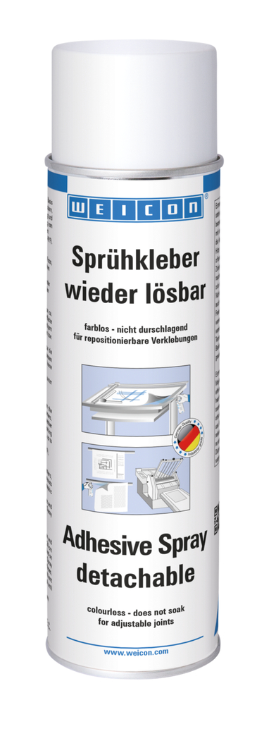 Lijmspray herpositioneerbaar