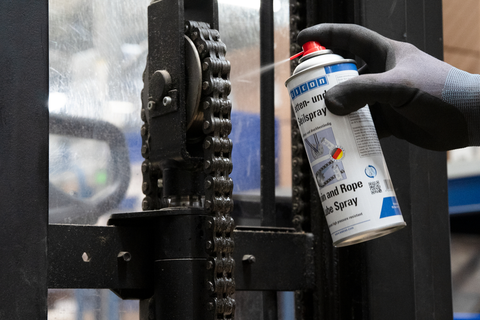 Spray Lubrifiant pour Chaînes et Câbles | Lubrifiant adhésif transparent