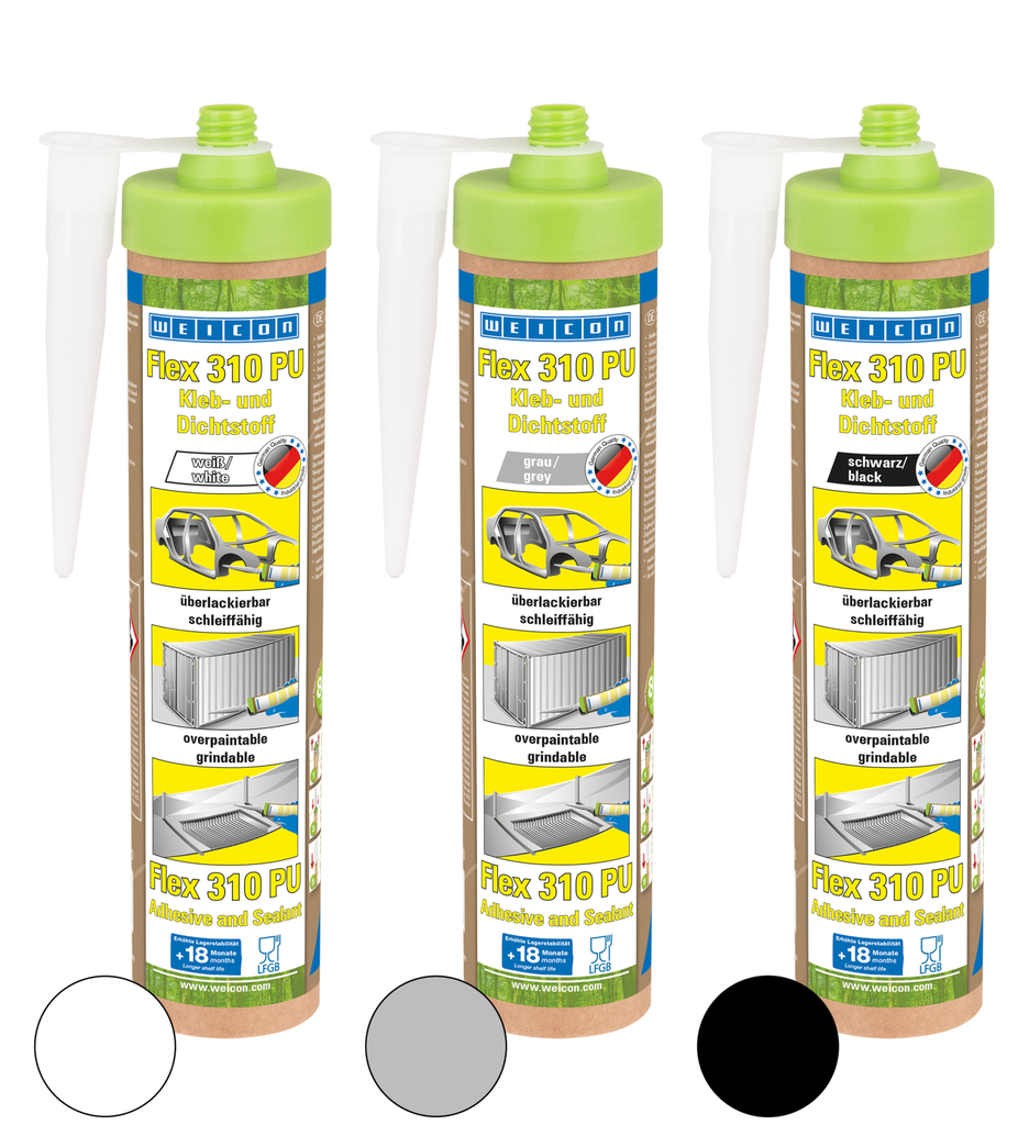 Flex 310 PU Polyuréthane | Scellant adhésif à élasticité permanente à base de polyuréthane