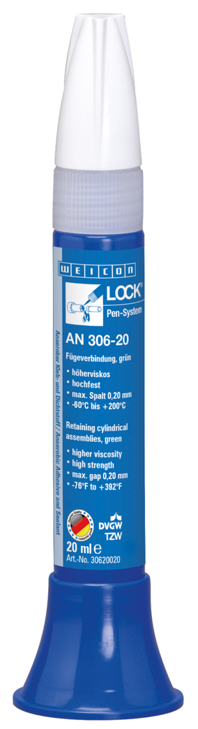 WEICONLOCK® AN 306-20 | Bestand tegen hoge sterkte, hoge temperatuur, met drinkwatergoedkeuring