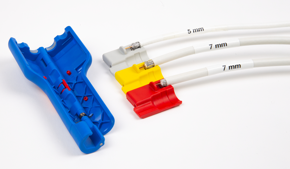 Coax-Stripper No 1 F Plus - geschikt voor F-draaistekkers