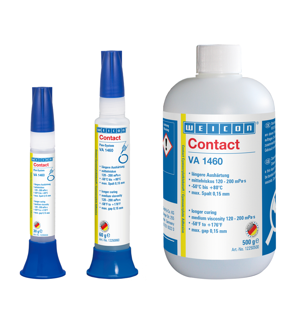 VA 1460 Cyanoacrylaatlijm | vochtbestendige snellijm met hoge viscositeit