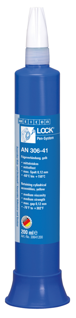 WEICONLOCK® AN 306-41 | Voor lagers, assen en bussen, gemiddelde sterkte, gemiddelde viscositeit