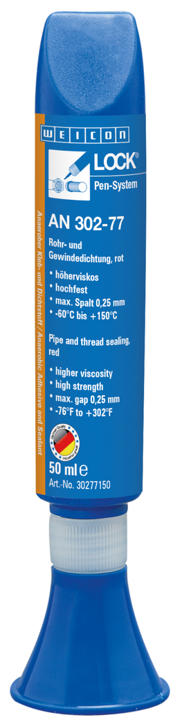 WEICONLOCK® AN 302-77 | Voor grote onderdelen met schroefdraad en flenzen, hoge sterkte