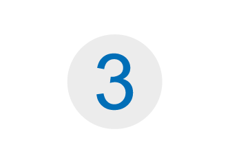 number, three, label