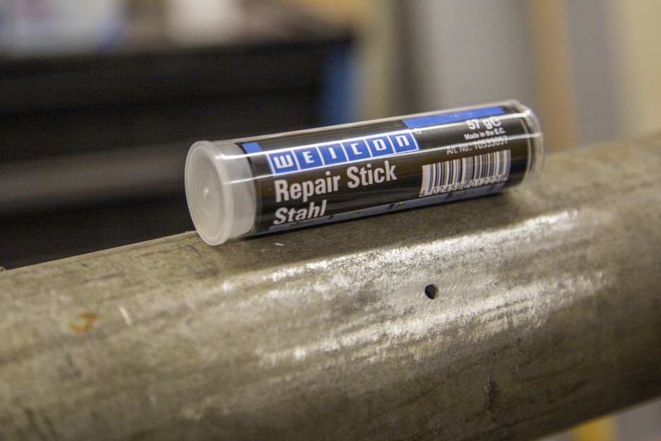 Repair-Stick Staal | Reparatieplamuur met drinkwatergoedkeuring