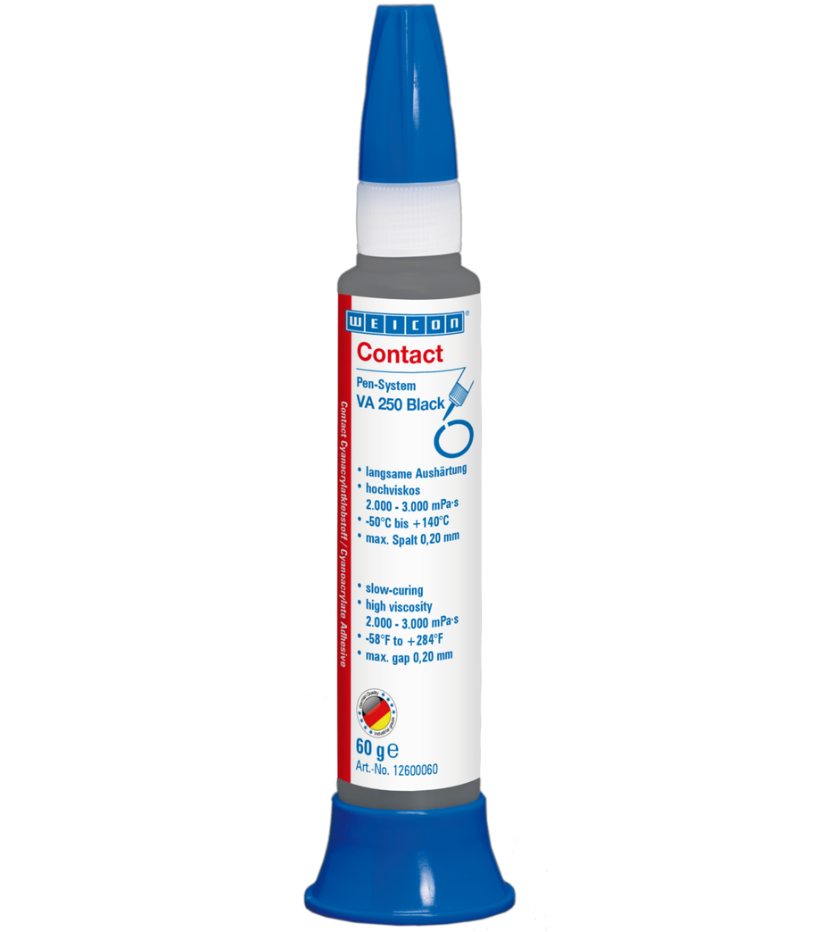 VA 250 Zwart Cyanoacrylaatlijm VA 250 Zwart Cyanoacrylaatlijm