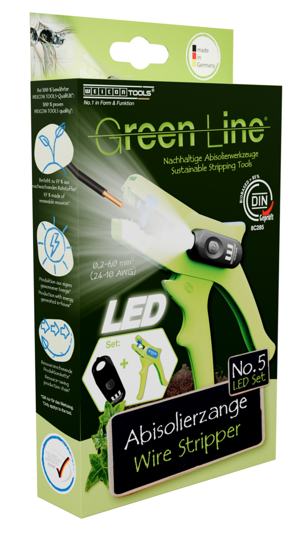 Striptang No.5 Green Line LED-set