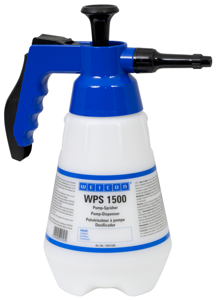 Pompverstuiver WPS 1500 met EPDM-afdichtingen Pompverstuiver WPS 1500 met EPDM-afdichtingen
