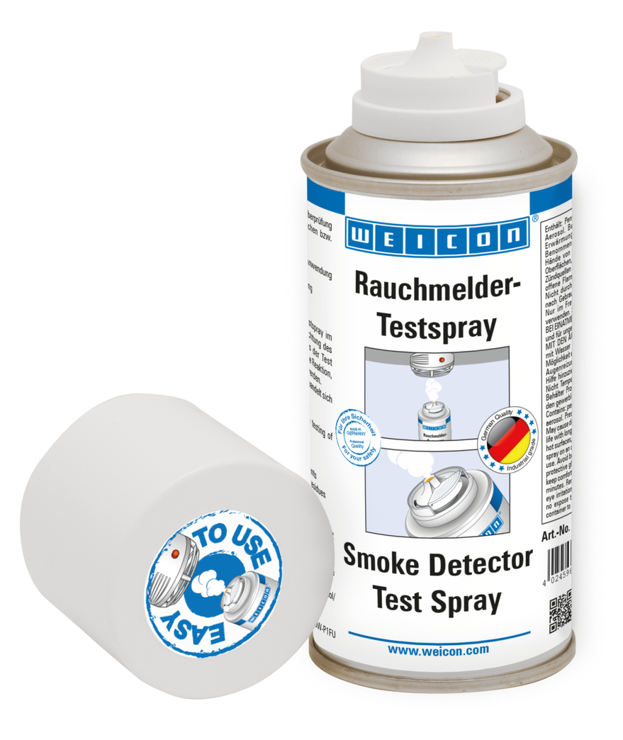 Spray Testeur pour Détecteurs de Fumée | pour les détecteurs de fumée photoélectriques et optiques