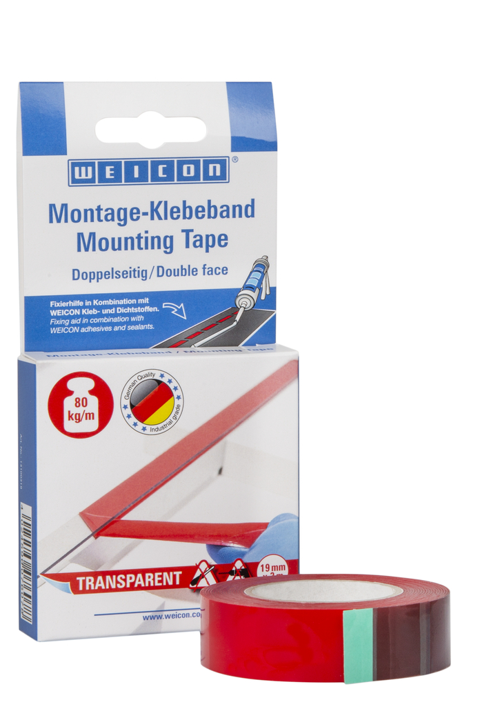 Montagetape transparant