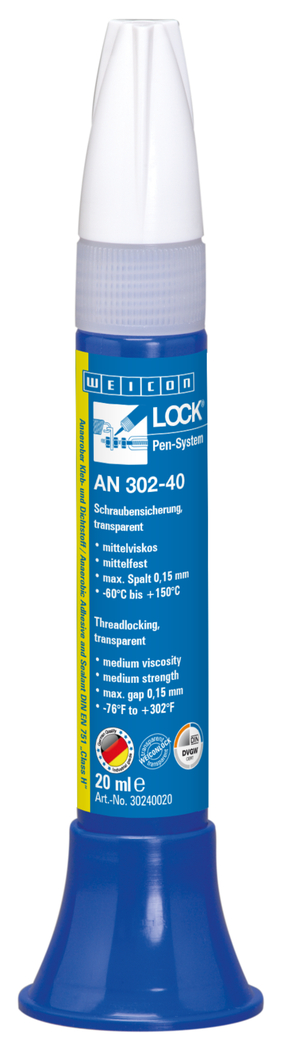 WEICONLOCK® AN 302-40 | gemiddelde sterkte, met DVGW-goedkeuring