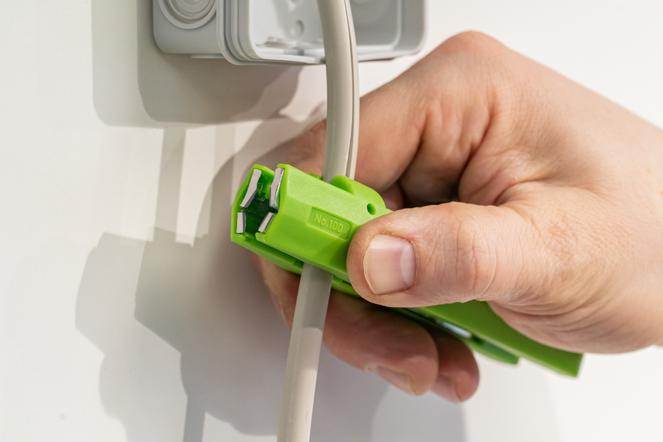 Quadro stripper No. 100 Groene lijn