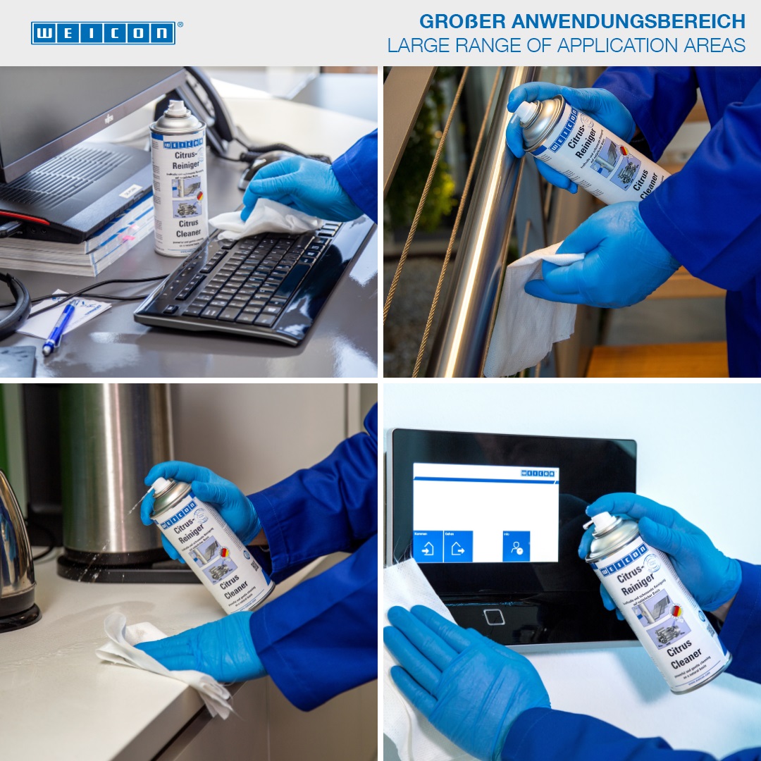 Citrusreiniger | Universele reiniger met een isopropanolgehalte van meer dan 75%.