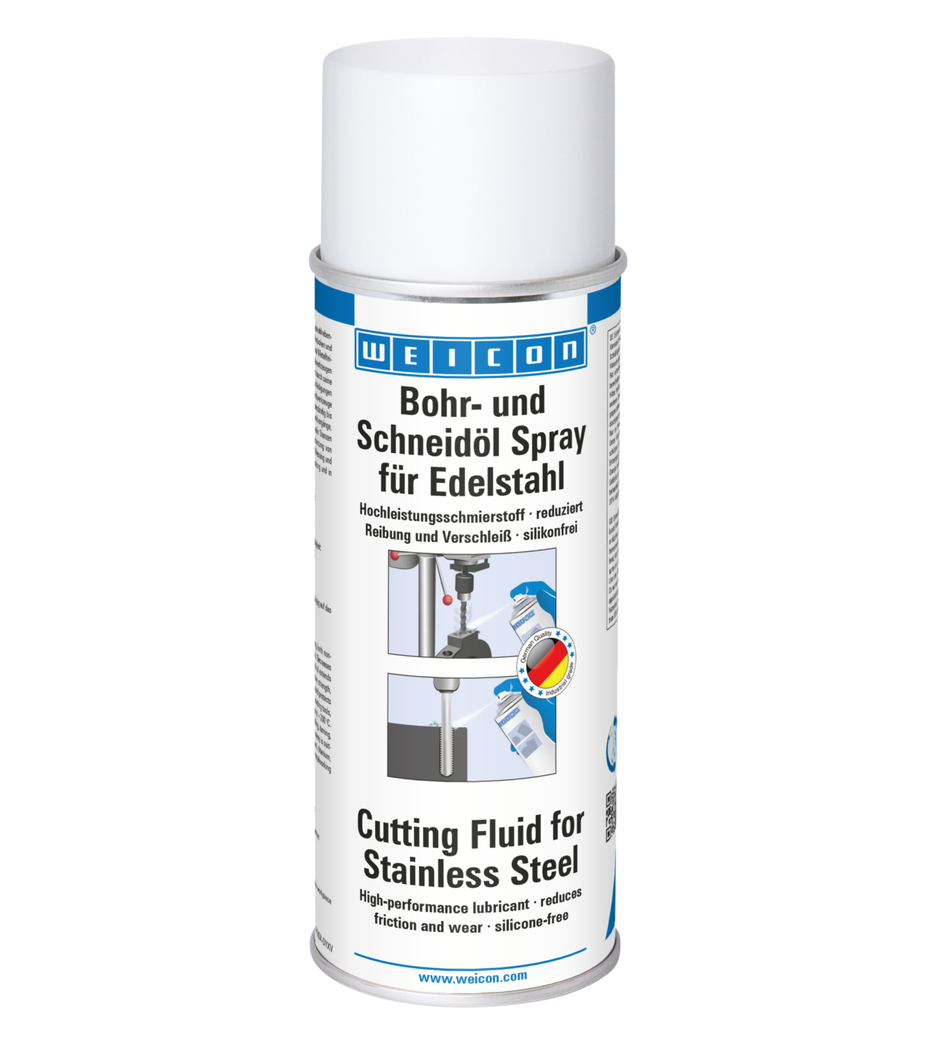 WEICON Boor- en snijolie spray voor RVS