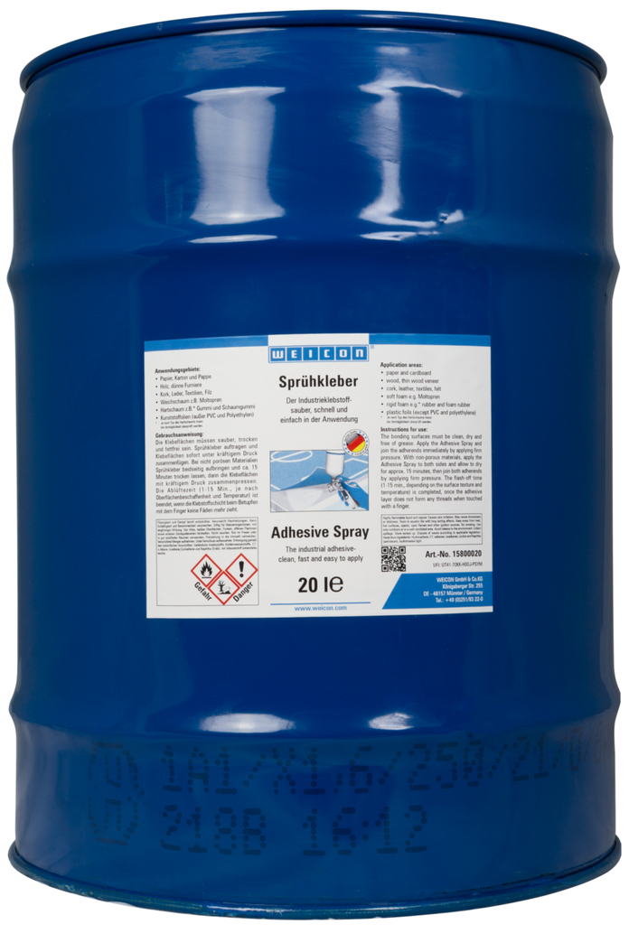 Spuitbare vloeibare werkstof