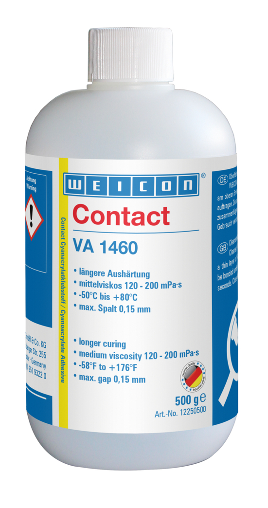 VA 1460 Cyanoacrylaatlijm | vochtbestendige snellijm met hoge viscositeit