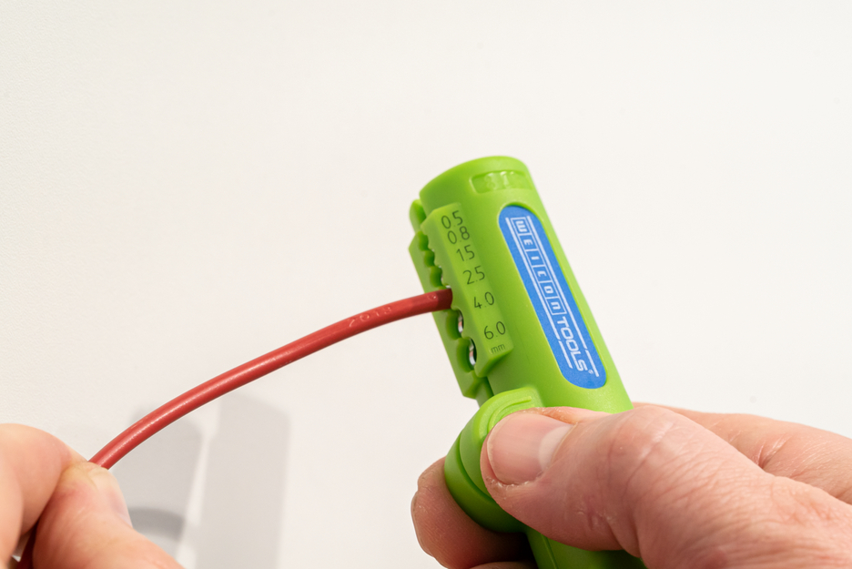Quadro stripper No. 16 Green Line | Duurzaam afbijtgereedschap I Multifunctionele afbijtgereedschap I Werkbereik afbijt 0,5 - 6,0 mm² I Afbijt 8 - 13 mm Ø